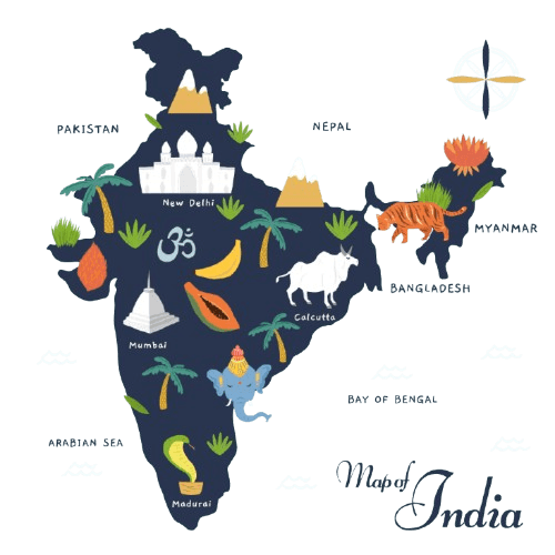 Indifly India Mosaic Map representing entrepreneurs across Bharat